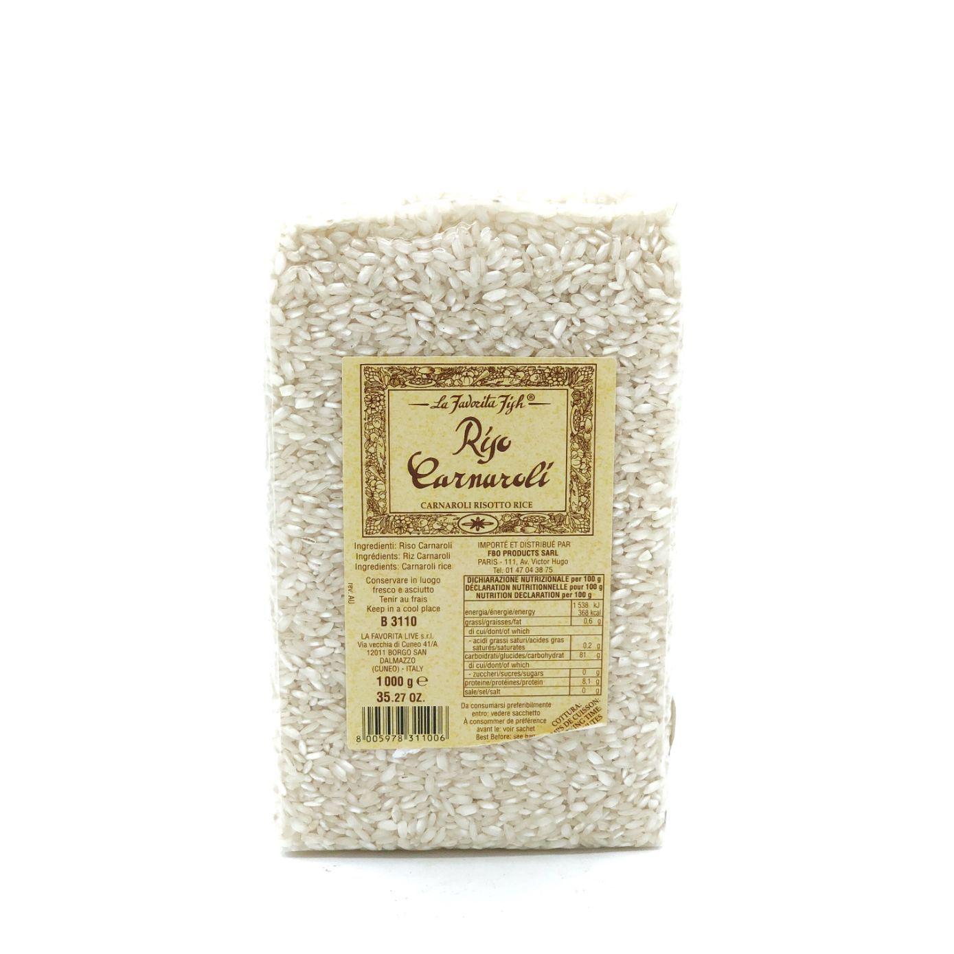 Riz Carnaroli pour Risotto 1kg